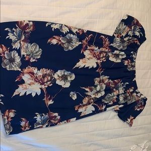 Off the shoulder dress